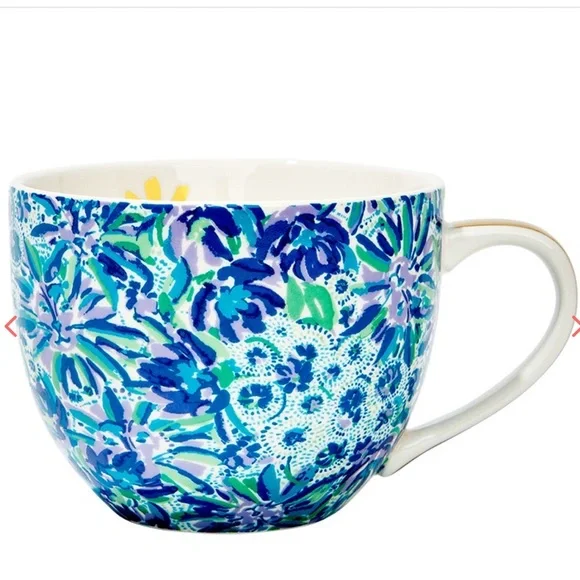 NWT Lilly Pulitzer Ceramic Mugs Set of 2 - Picture 10 of 14